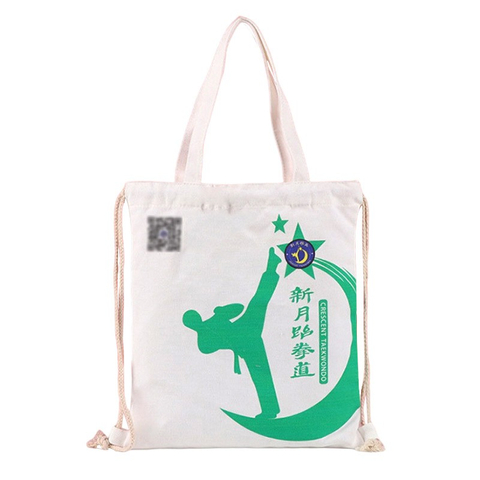 10安帆布手提袋 帆布束口袋