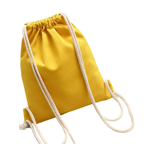 帆布束口後背包