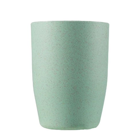 環保小麥桔梗漱口杯簡約造型盥洗杯