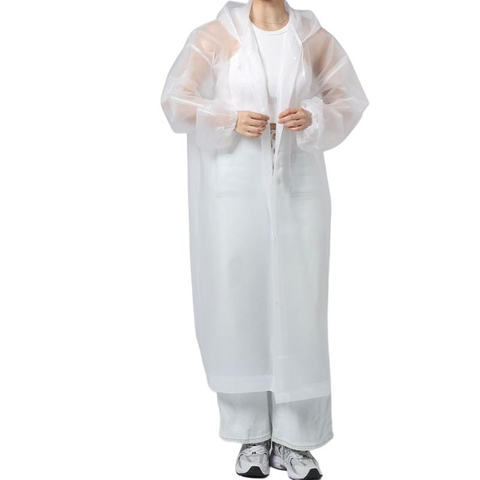 半透明塑膠雨衣140g