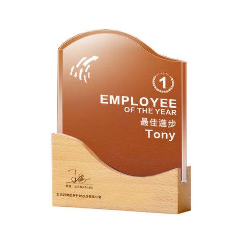 水晶獎牌訂製 琉璃獎牌設計